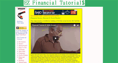 Desktop Screenshot of ezfinancialtutorials.com